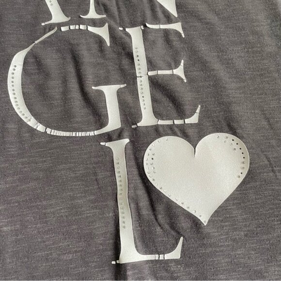 Victoria's Secret | Gray "Angel" Bling Tank Top | Size Small - Picture 5 of 9